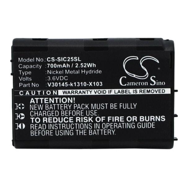 Bsc Preferred Siemens C25 C25 Power C2588 C25e C28 Mobile Phone Replacement Battery CS-SIC25SL - main
